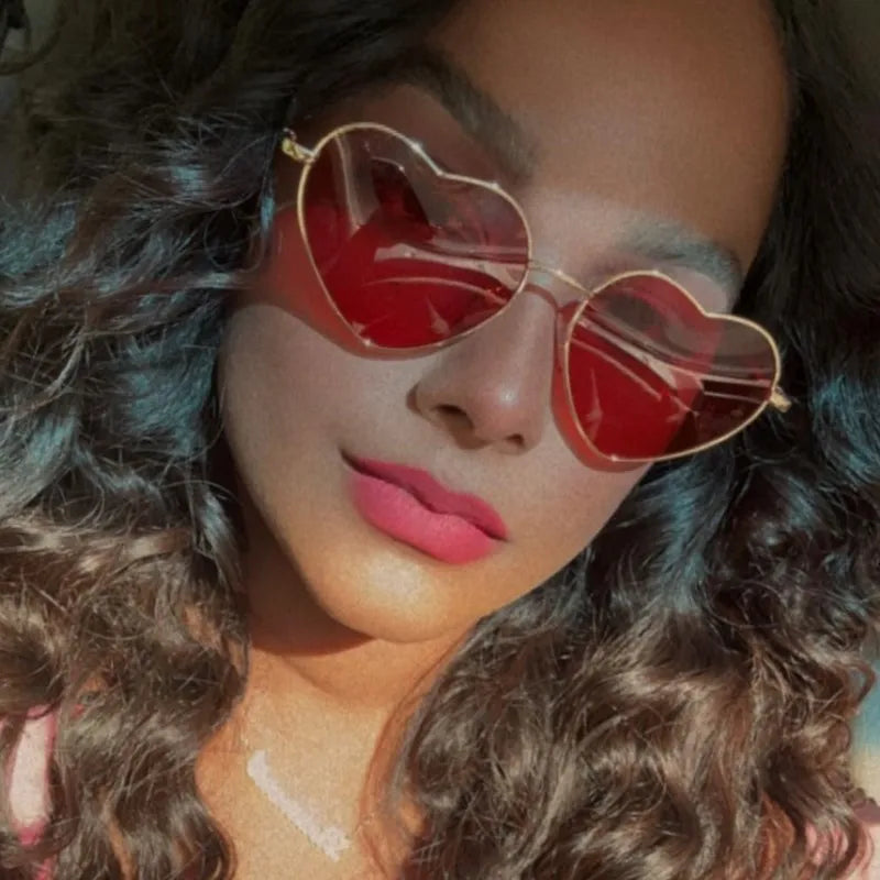 Polarised Heart Sunglasses — UV400 Festival & Holiday Shades