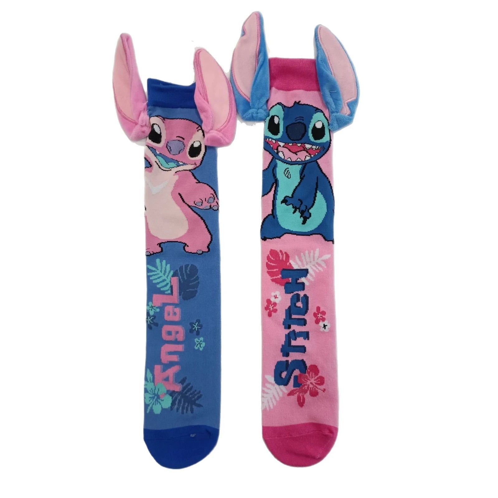 Stitch Cartoon 3D Socks — Novelty Cotton Socks