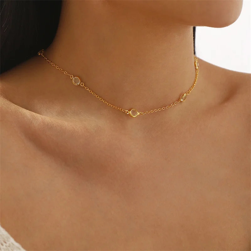 Rhinestone Body Chain — Layered Crystal Back & Waist Chain