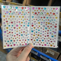 3D Heart Face Gems