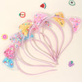 Cat Ear Sequin Headbands — 5 Pack Kids Party & Dress Up