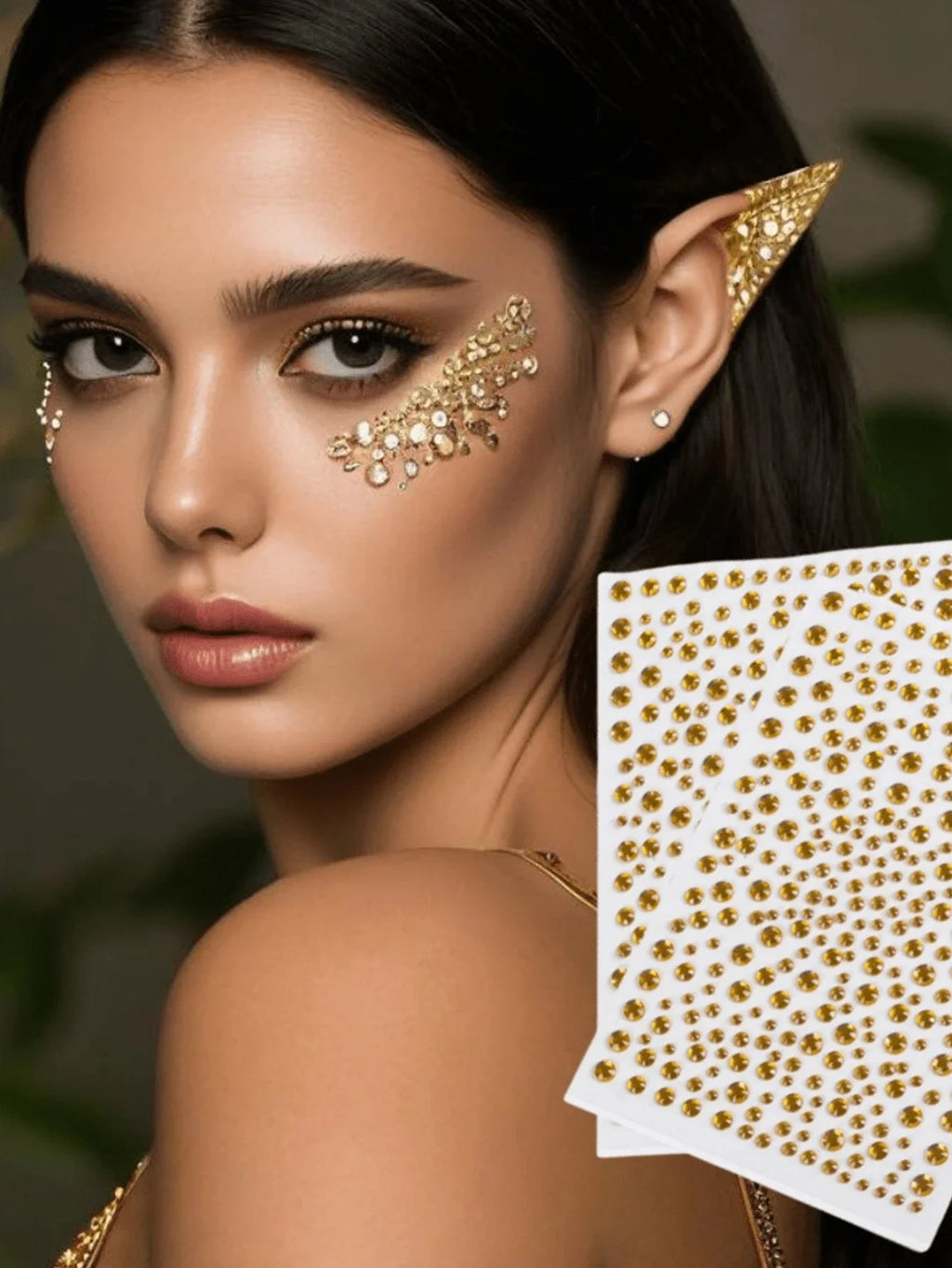 Gold Face Gems
