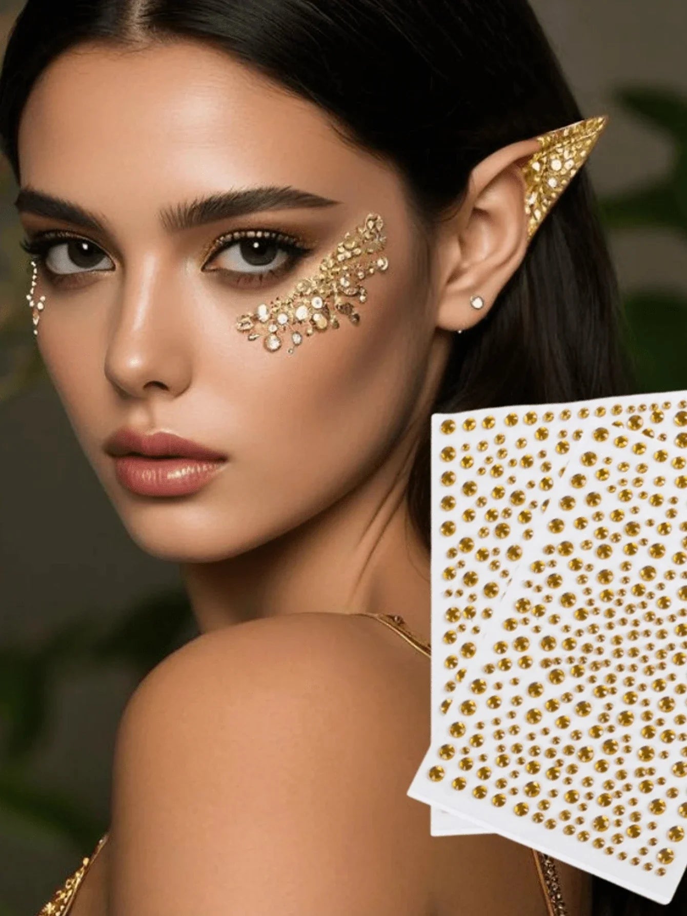 Gold Face Gems