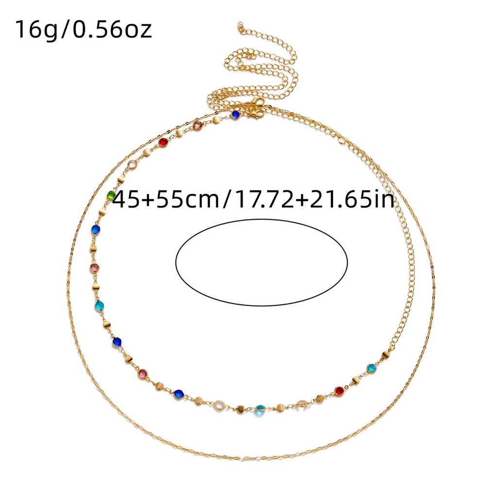Pearl Waist Chain — Double Layer Diamanté Belly Chain
