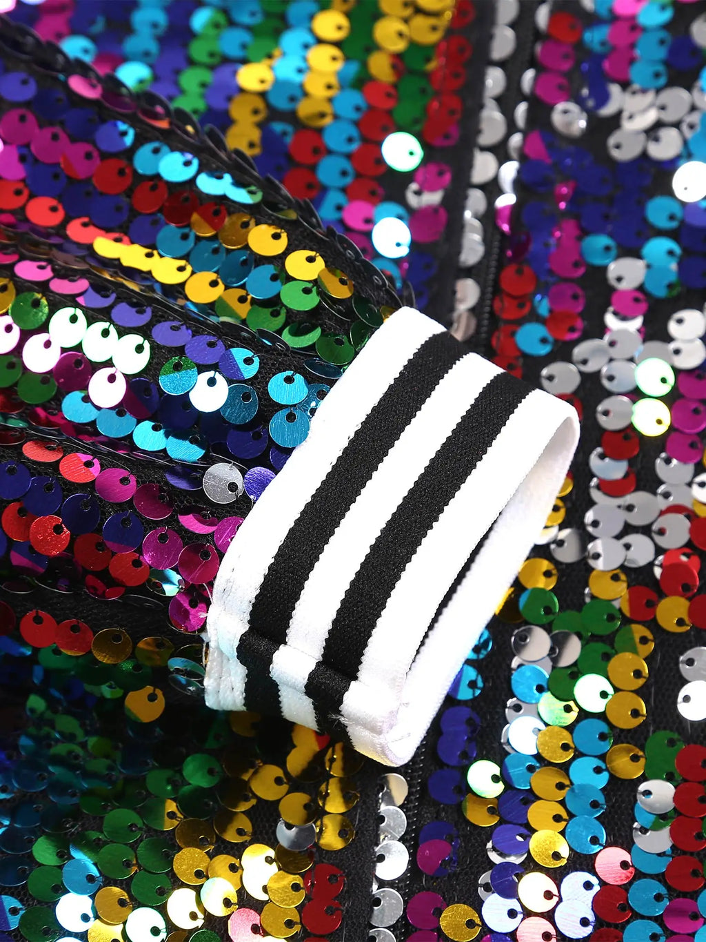 Sequin Bomber Jacket — Kids Hip Hop Dance & Festival Outerwear