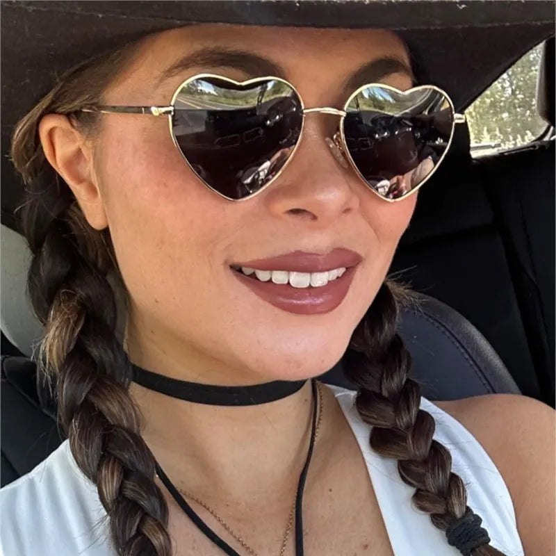 Polarised Heart Sunglasses