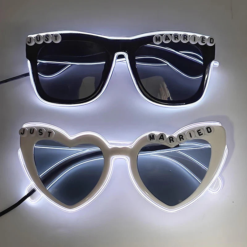 LED Heart Sunglasses
